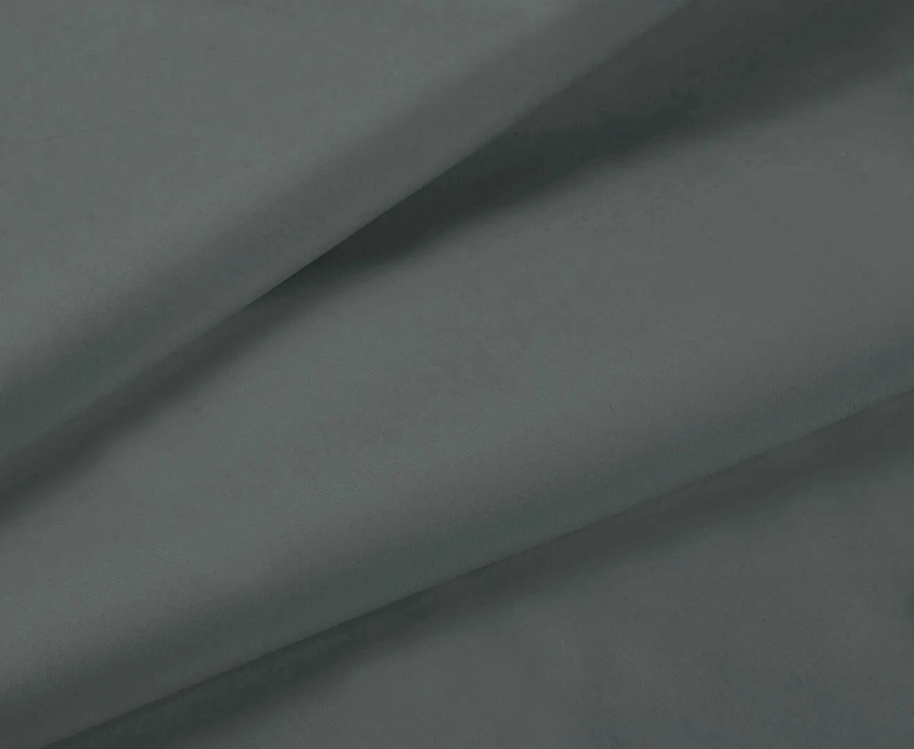 1000TC Ultra Soft Double Size Bed Charcoal Flat & Fitted Sheet Set