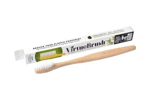 Bamboo Toothbrush | Flat White | Soft | VirtueBrush