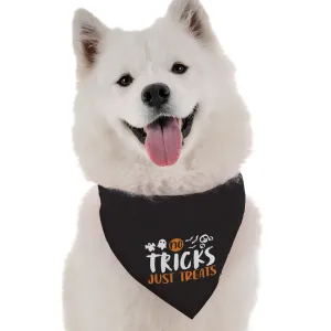 Bandoggies Dog Bandana - No Tricks, Just Treats