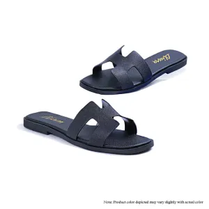 BESTIA-1A Black faux leather