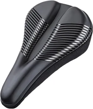 Bike Seat Cushion for Specialized Turbo Creo Turbo Kenevo Turbo Levo Turbo Levo SL Gen 2, Memory Foam & Gel Padded Cover Bicycle Seat for Men Women Shock-Absorbing Comfort Bike Seat Pad,C