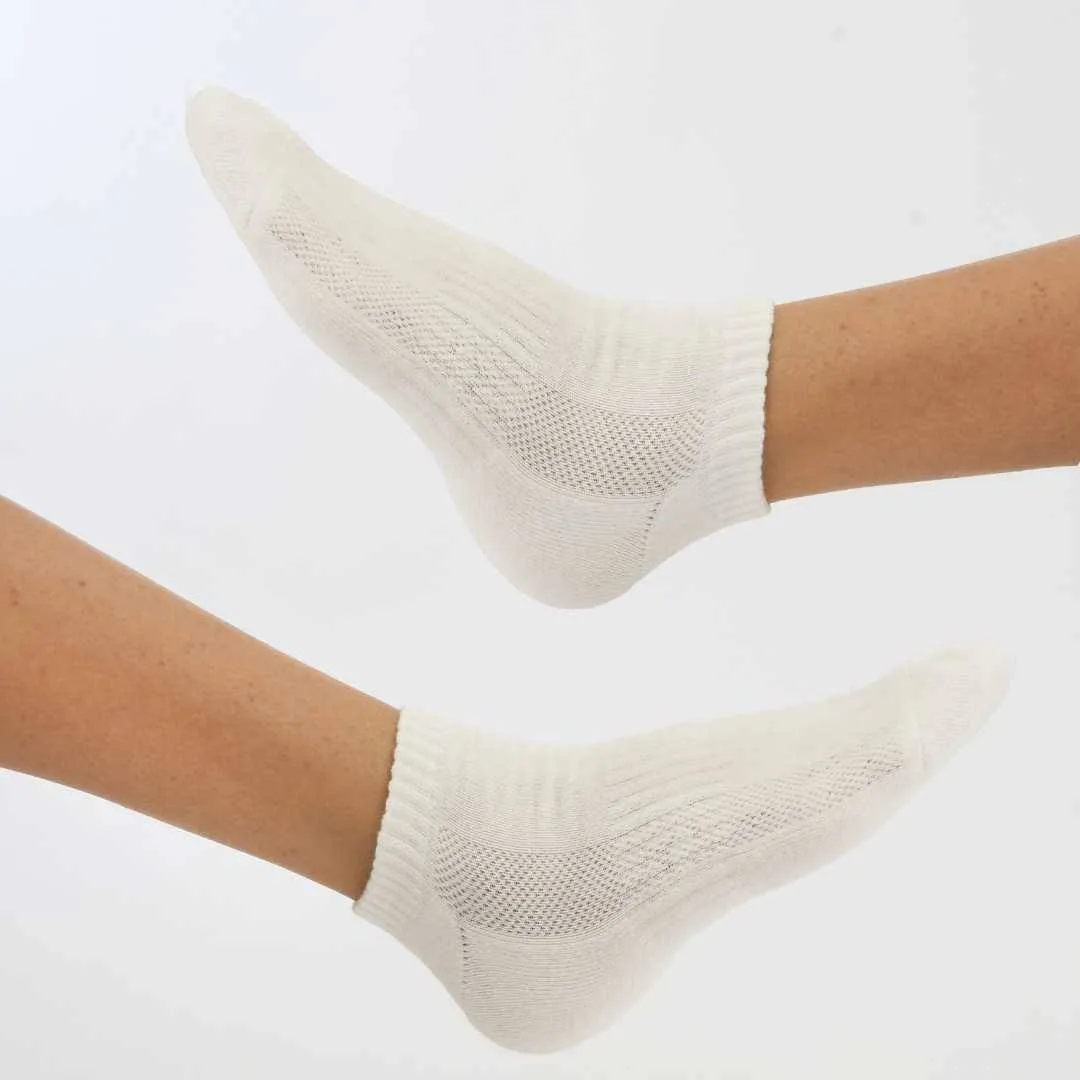 Black | Light Blue | White Cotton Socks (3 x PAIR)