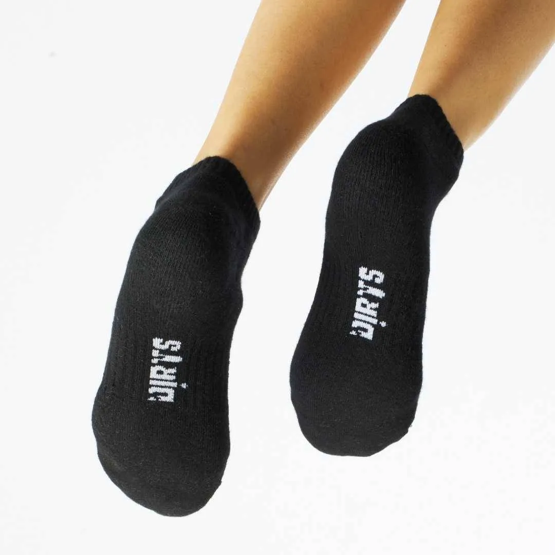 Black | Light Blue | White Cotton Socks (3 x PAIR)