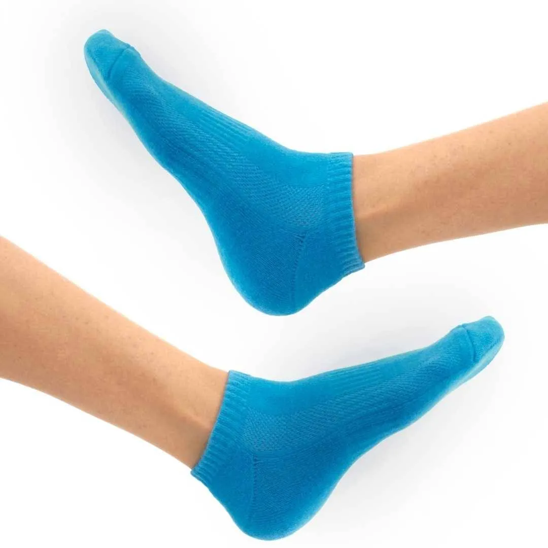 Black | Light Blue | White Cotton Socks (3 x PAIR)
