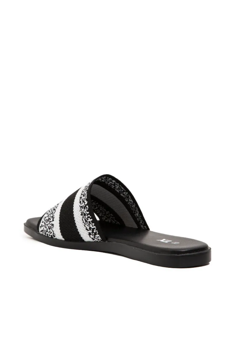 Black Slide Sandal