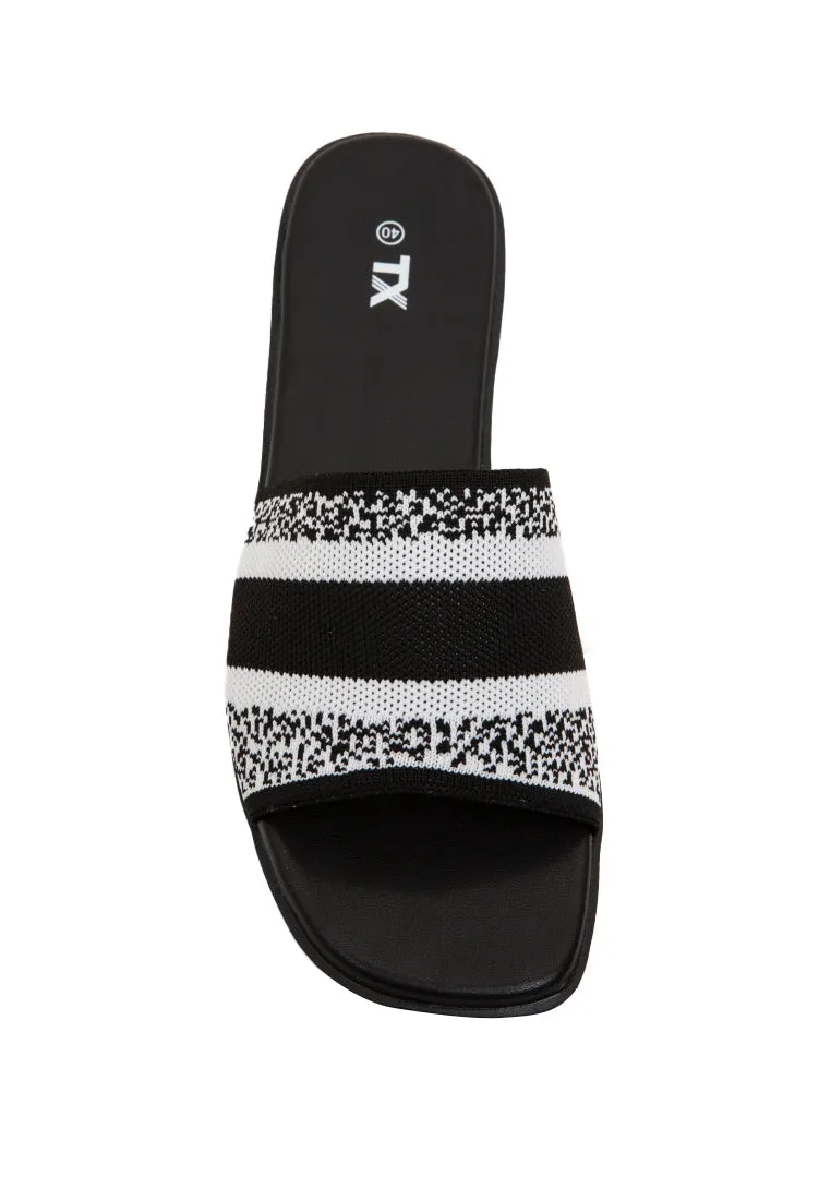 Black Slide Sandal