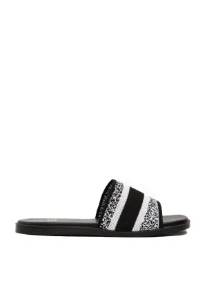 Black Slide Sandal