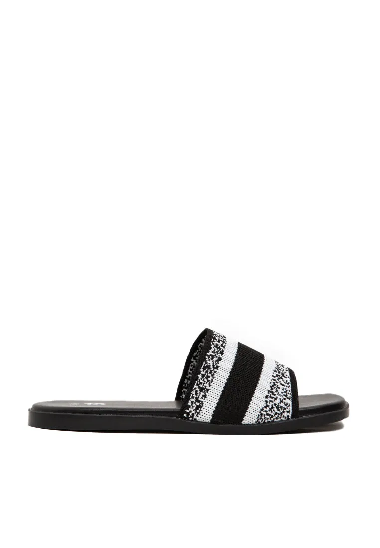 Black Slide Sandal