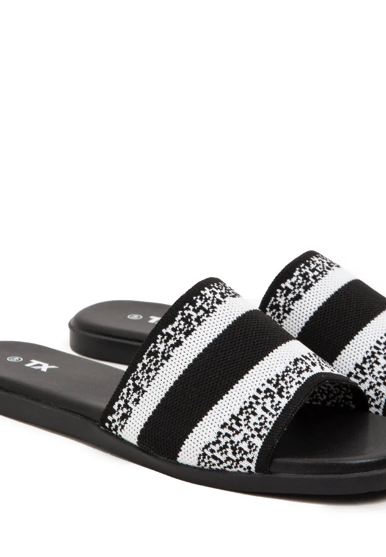 Black Slide Sandal