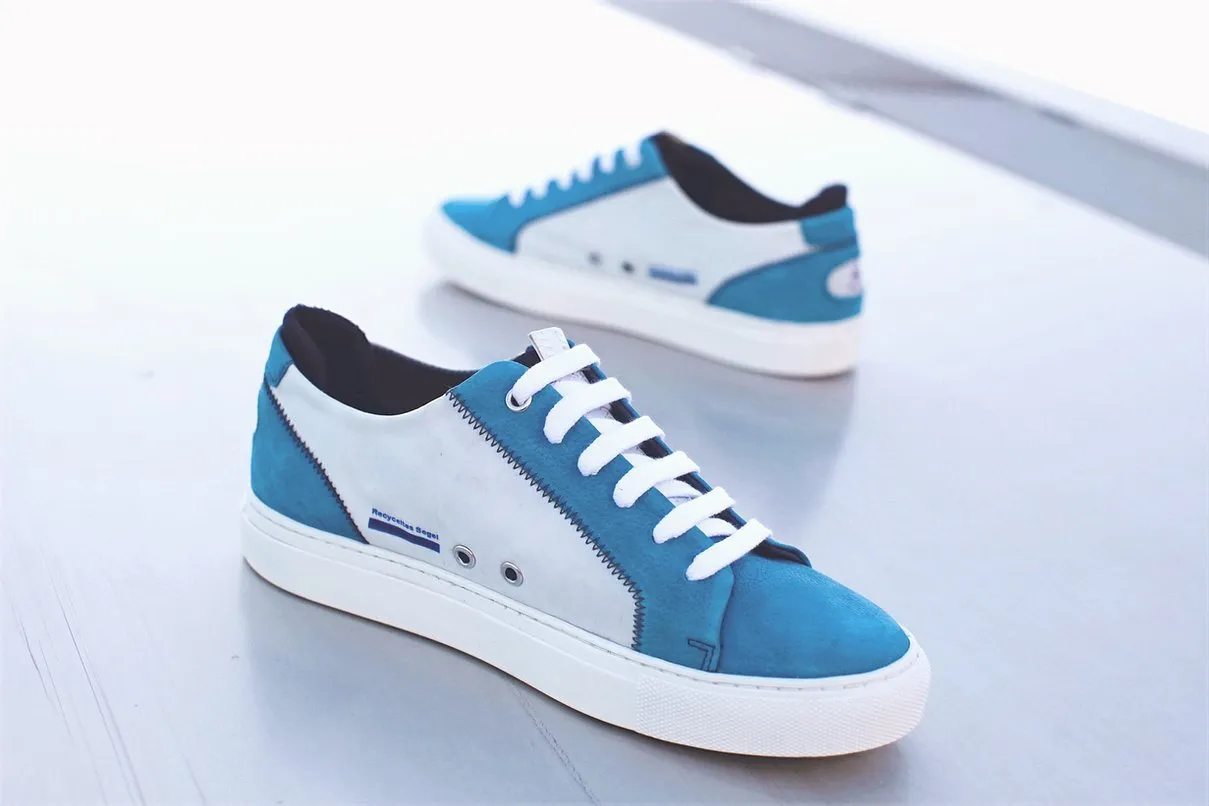 Blueport JIB Sneaker aus Segeltuch