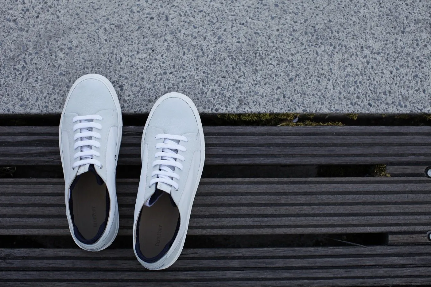 Blueport JIB Sneaker aus Segeltuch