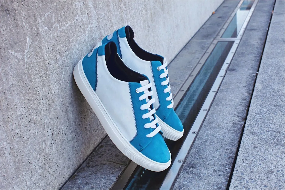 Blueport JIB Sneaker aus Segeltuch