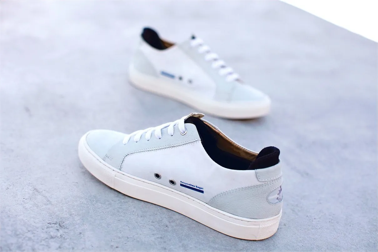 Blueport JIB Sneaker aus Segeltuch