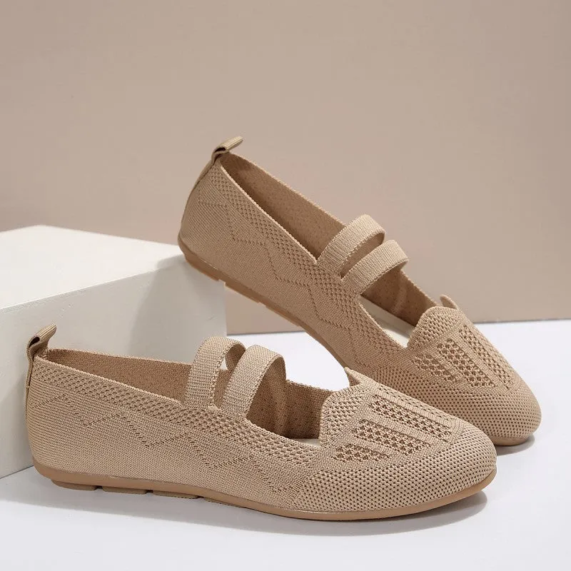 Breathable Summer Slippers for Women – Comfortable Mesh Slides with Straps