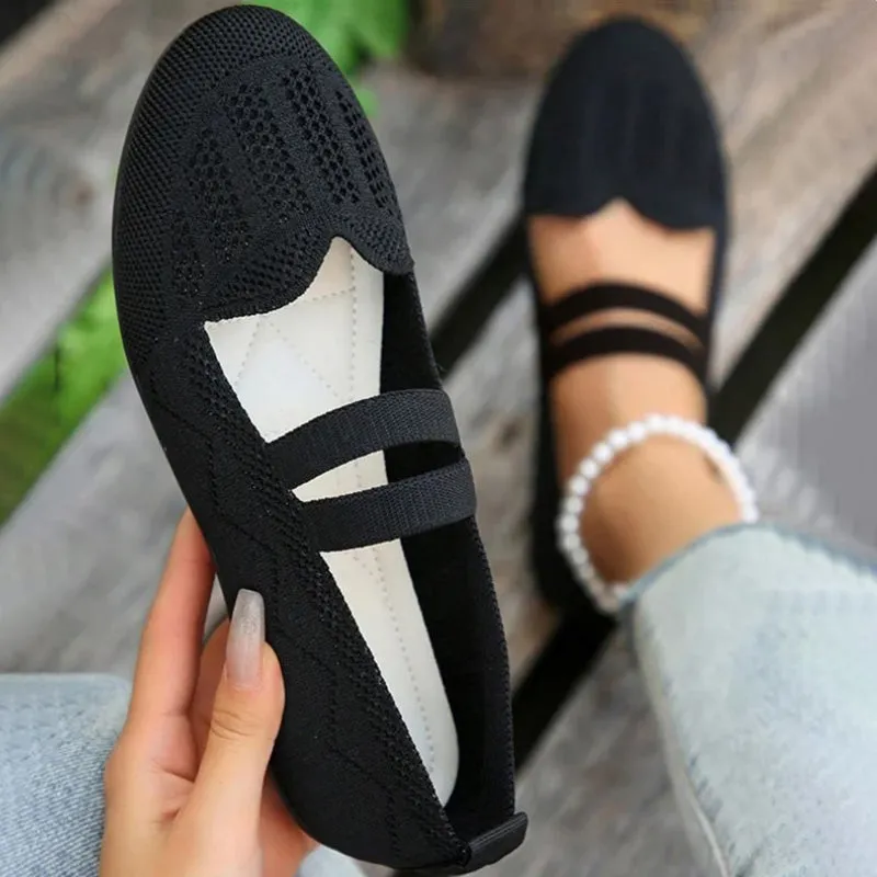 Breathable Summer Slippers for Women – Comfortable Mesh Slides with Straps