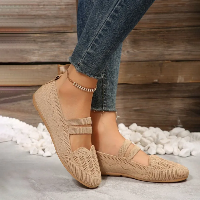 Breathable Summer Slippers for Women – Comfortable Mesh Slides with Straps