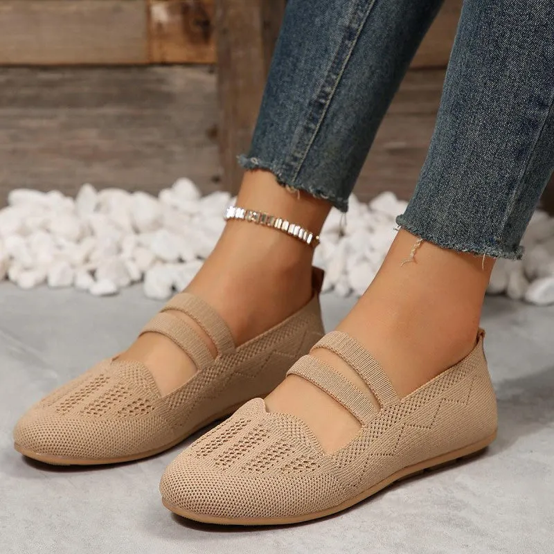 Breathable Summer Slippers for Women – Comfortable Mesh Slides with Straps