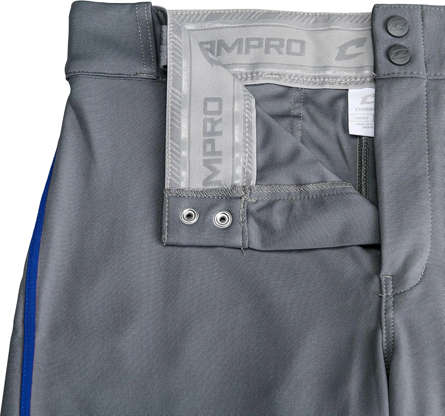 CHAMPRO Boys' Triple Crown 2.0 Open Bottom Baseball Pants with Braid