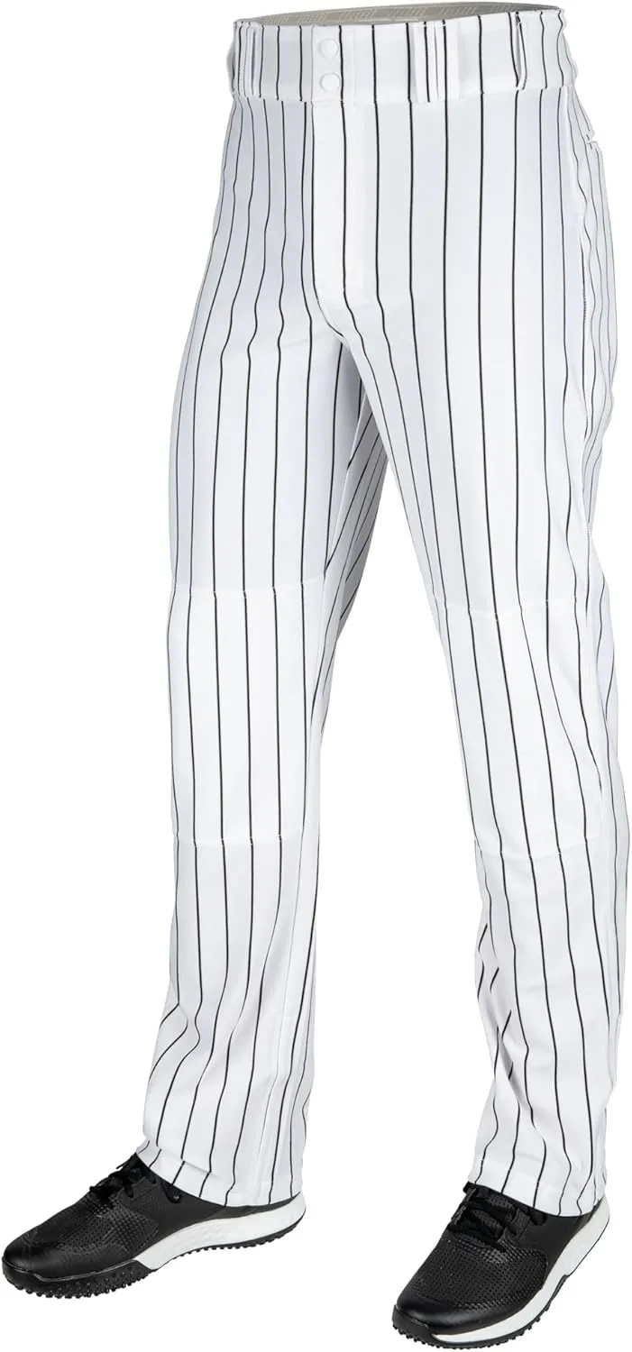 CHAMPRO Men's Triple Crown 2.0 Open Bottom Baseball Pants with Pinstripes