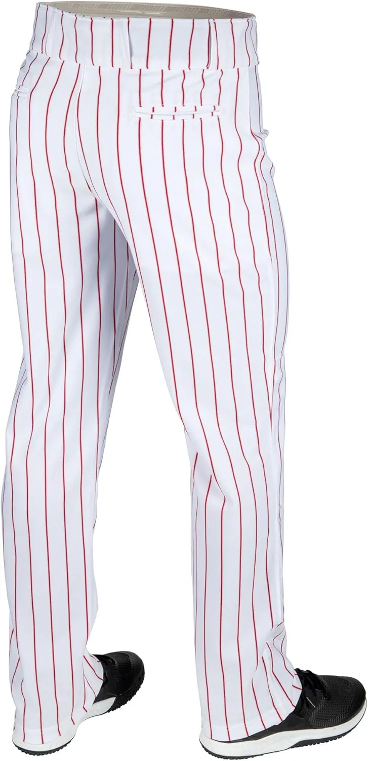 CHAMPRO Men's Triple Crown 2.0 Open Bottom Baseball Pants with Pinstripes