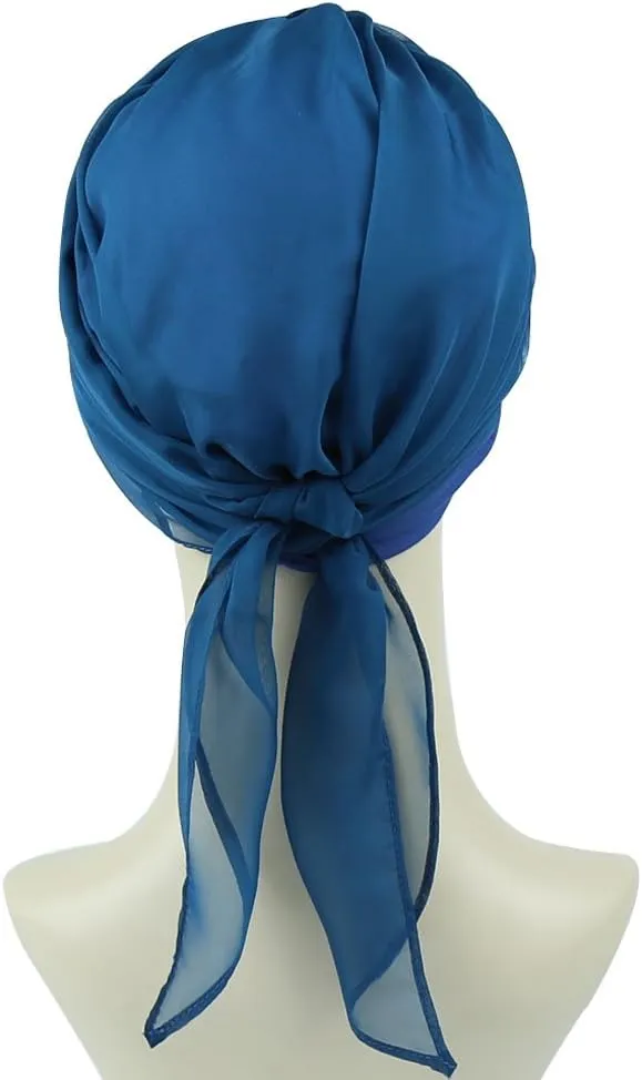 Chemo Headwear Turbans for Women Long Hair Head Scarf Headwraps Cancer Hats