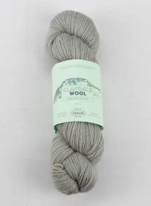 Clapdale Wool 100g DK Hand Knit - Silver