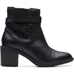 Clarks Women's Scene Star Black Leather 26167462