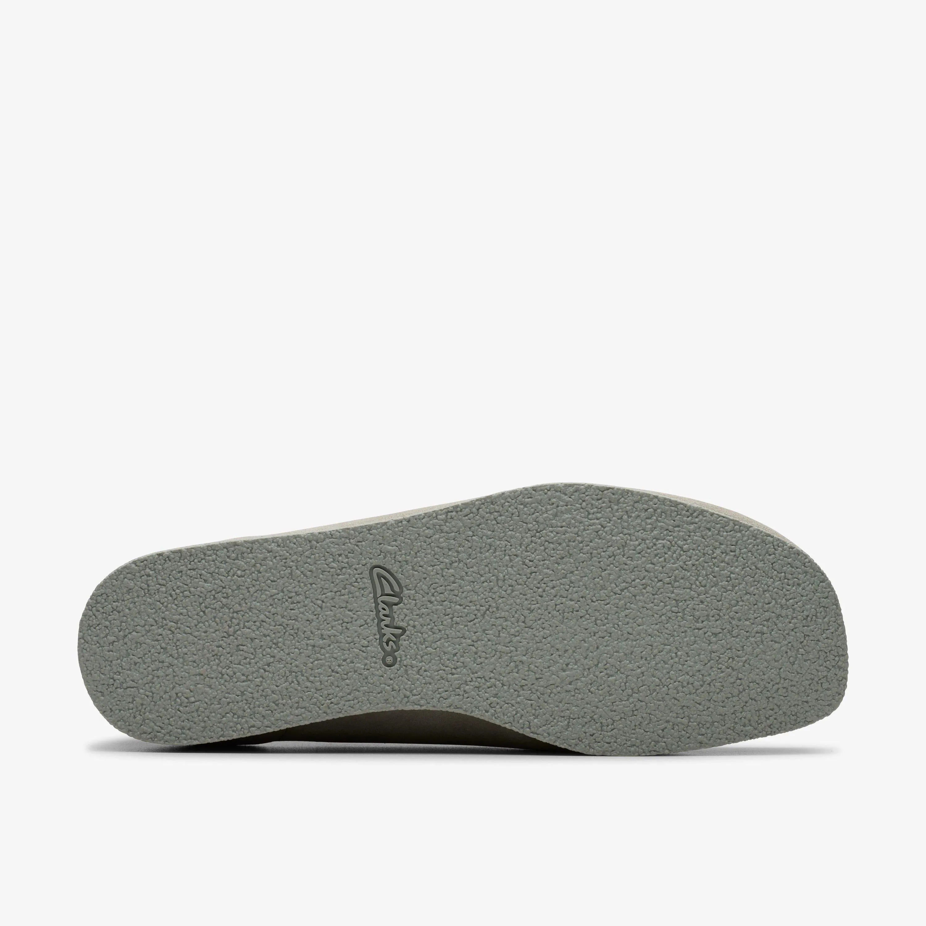 Clarks Women's WallabeeEVOSh Light Green Suede 26181478