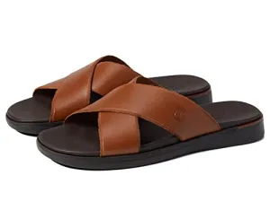 Cole Haan Grand Ambition Crisscross Slide British Tan 12 D (M)