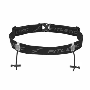 FITLETIC RACE NUMBER BELT - RACE 1 BLACK