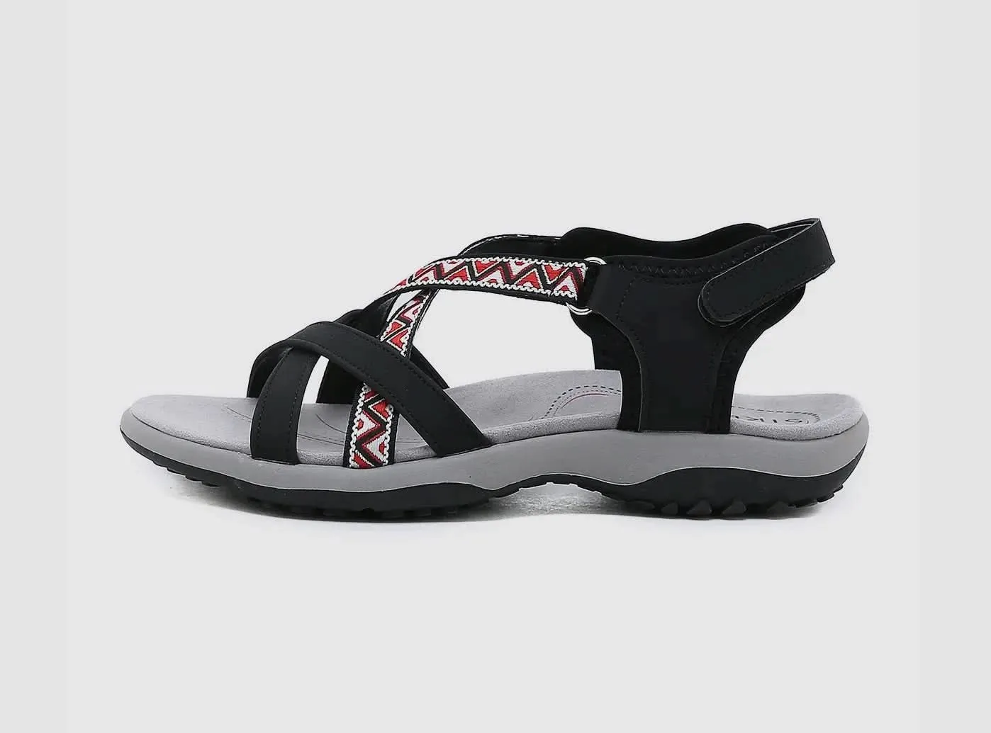 FitVille Damen flache Sport-Sandalen