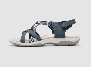 FitVille Damen flache Sport-Sandalen