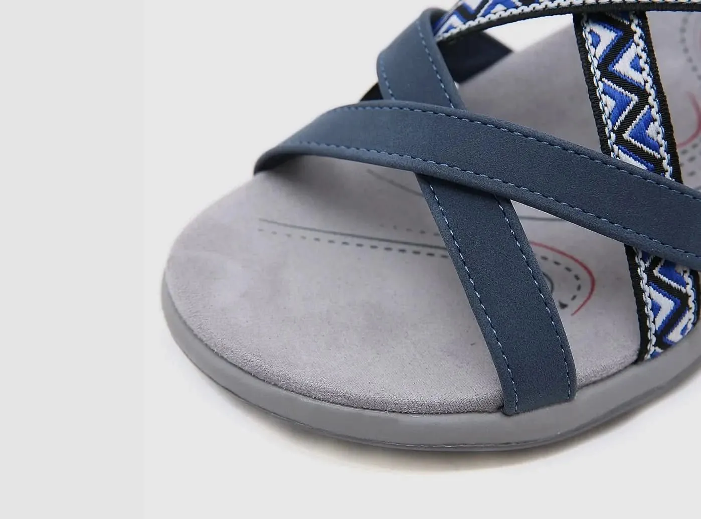 FitVille Damen flache Sport-Sandalen