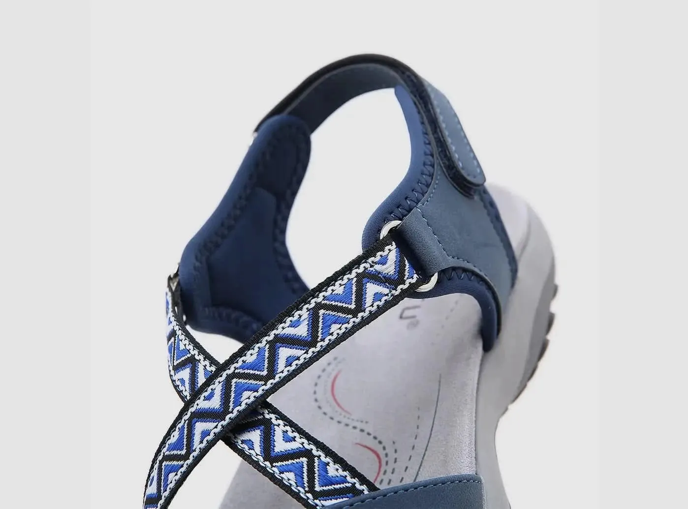 FitVille Damen flache Sport-Sandalen