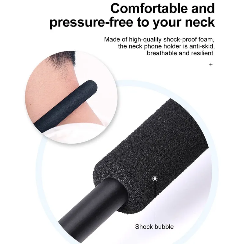 FLEXIBLE LAZY NECK PHONE HOLDER