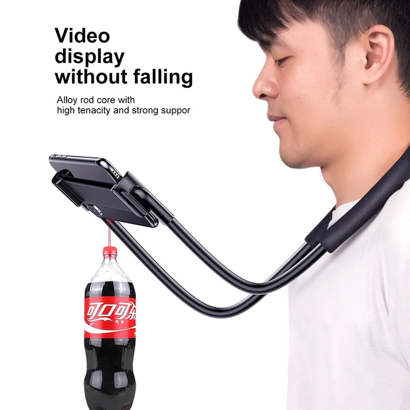 FLEXIBLE LAZY NECK PHONE HOLDER