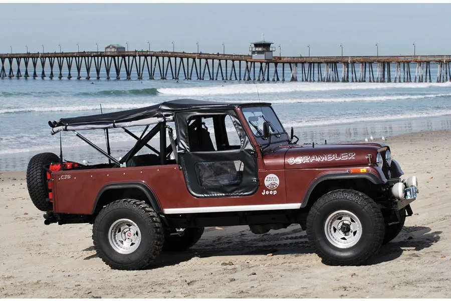 Ford Bronco Bestop Tigertop Soft Top, Black Crush - CJ5