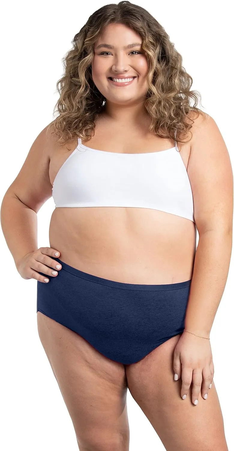 Fruit of the Loom Women's 360 Underwear, High Performance Stretch for Effortless Comfort, Available in Plus Size