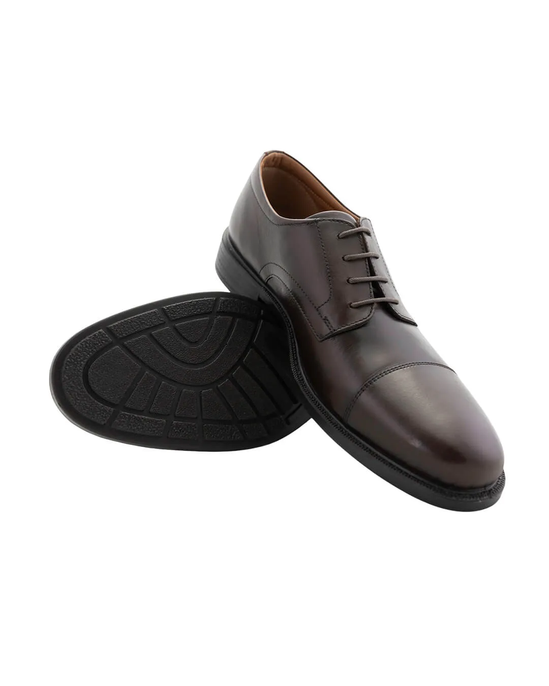 Gagliardi Brown Leather Toe Cap Derby Comfort Shoes