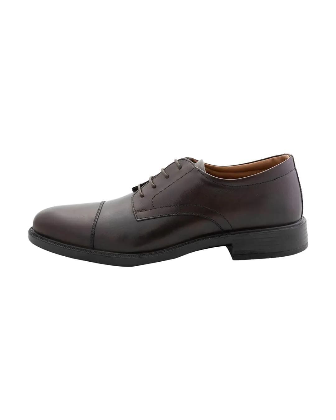 Gagliardi Brown Leather Toe Cap Derby Comfort Shoes