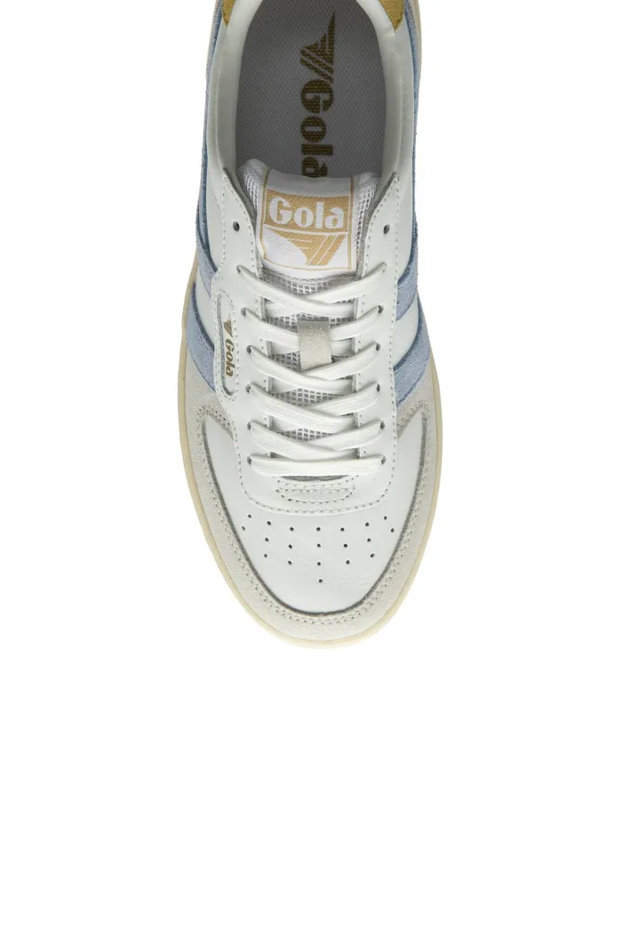 Gola Classics Women's Hawk Sneakers - White/Air/Pollen