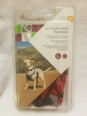 Good2Go No More Pull Dog Harness Red Neck Size Small 9 - 12 in (22 - 30 cm)