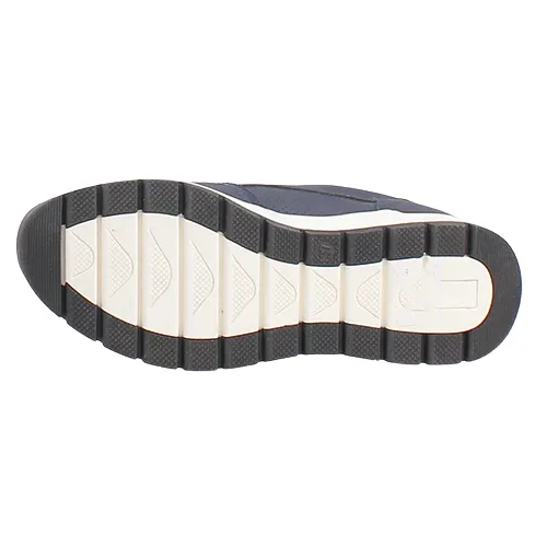 Heavenly Feet Wedge Trainers - Lorient - Navy