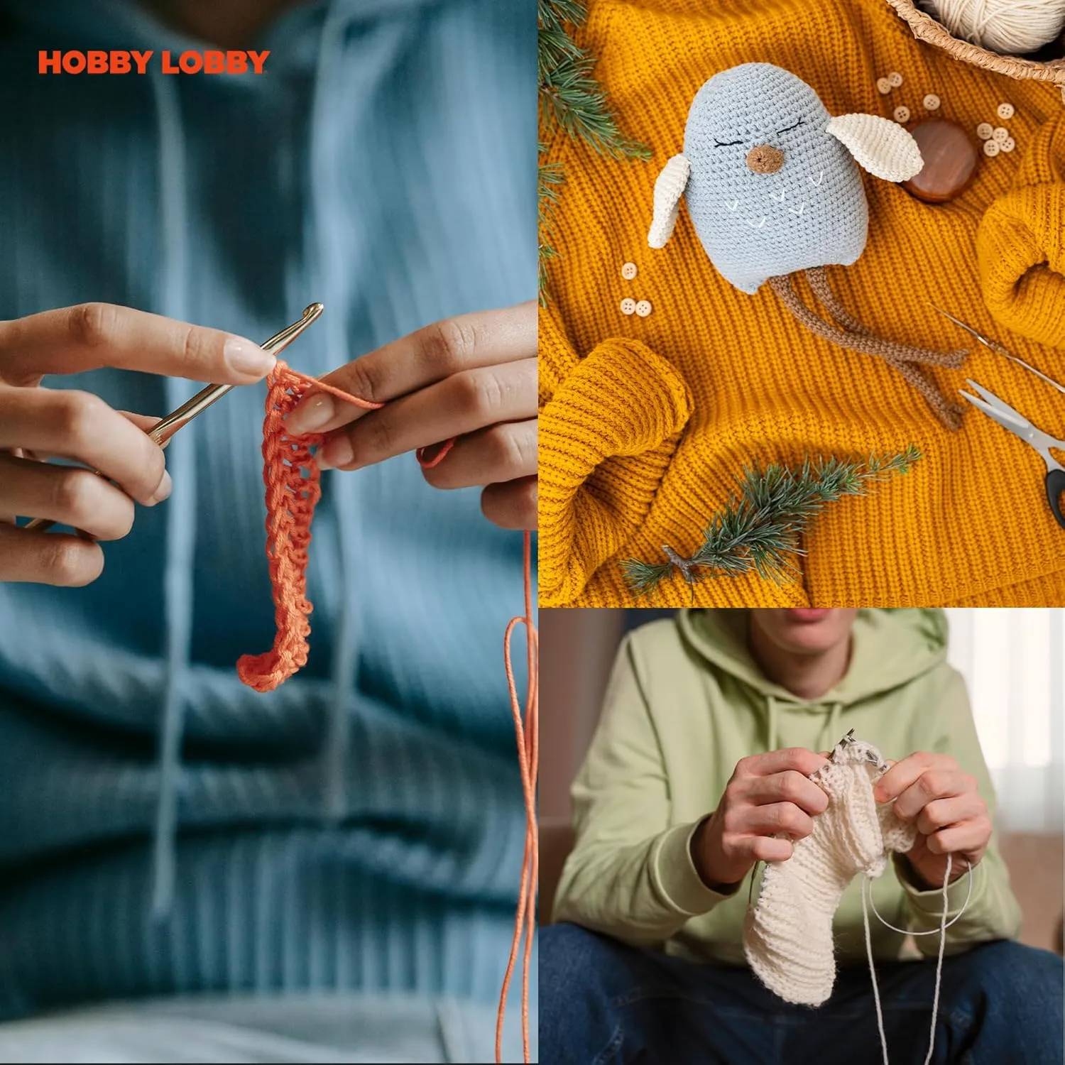 Hobby lobby - Yarn Bee Authentic Hand-Dyed Yarn