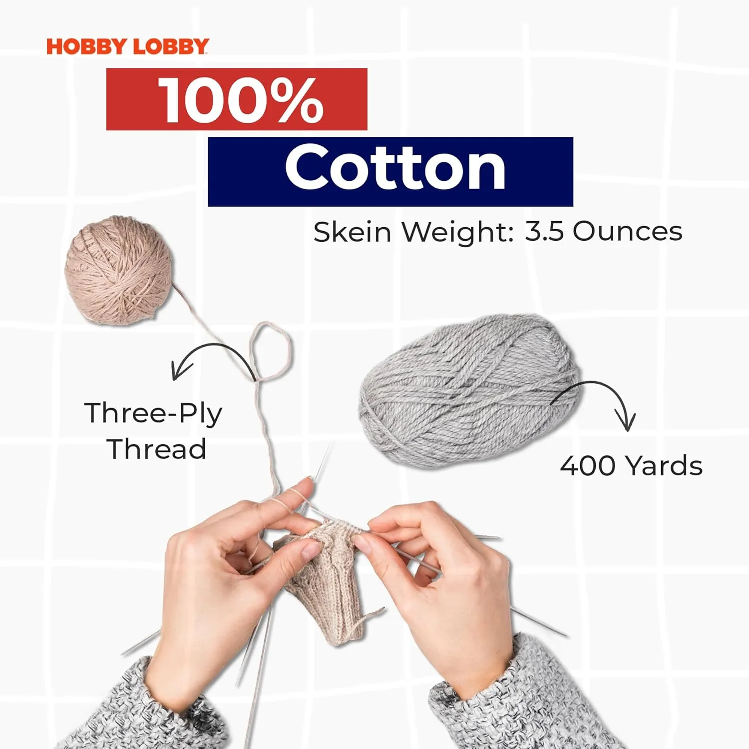 Hobby lobby - Yarn Bee Authentic Hand-Dyed Yarn