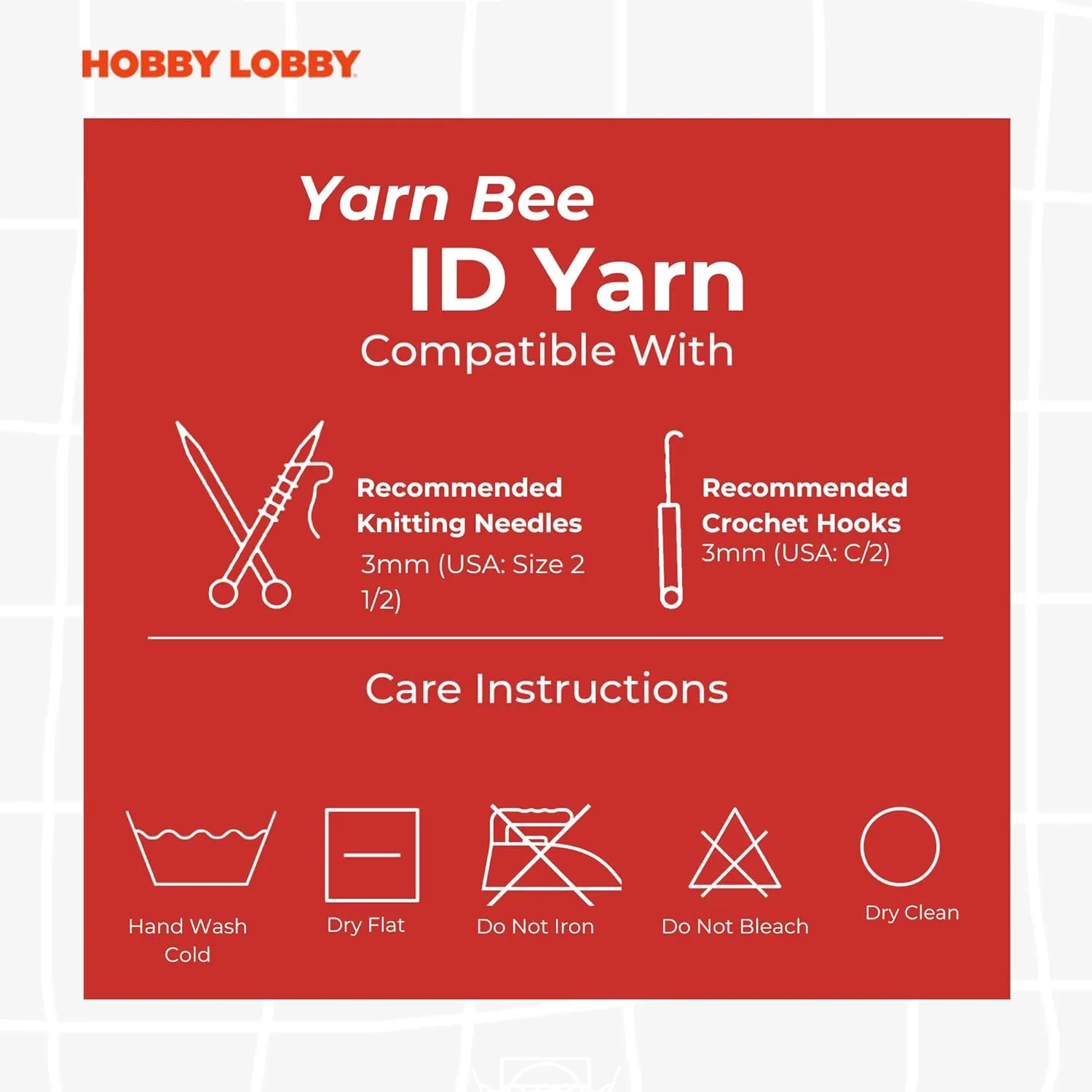 Hobby lobby - Yarn Bee Authentic Hand-Dyed Yarn