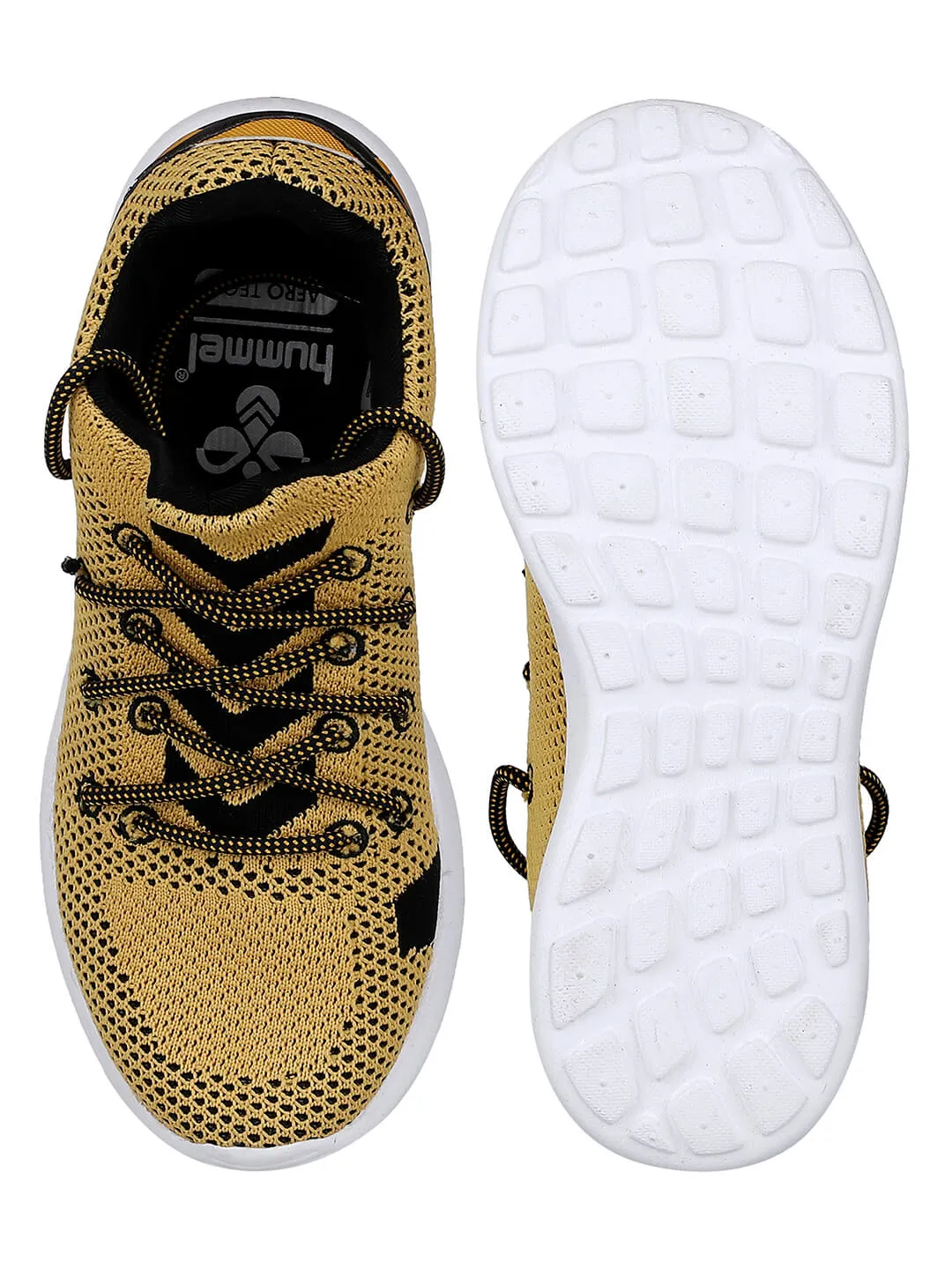Hummel Knit Style Men Yellow Training Shoes