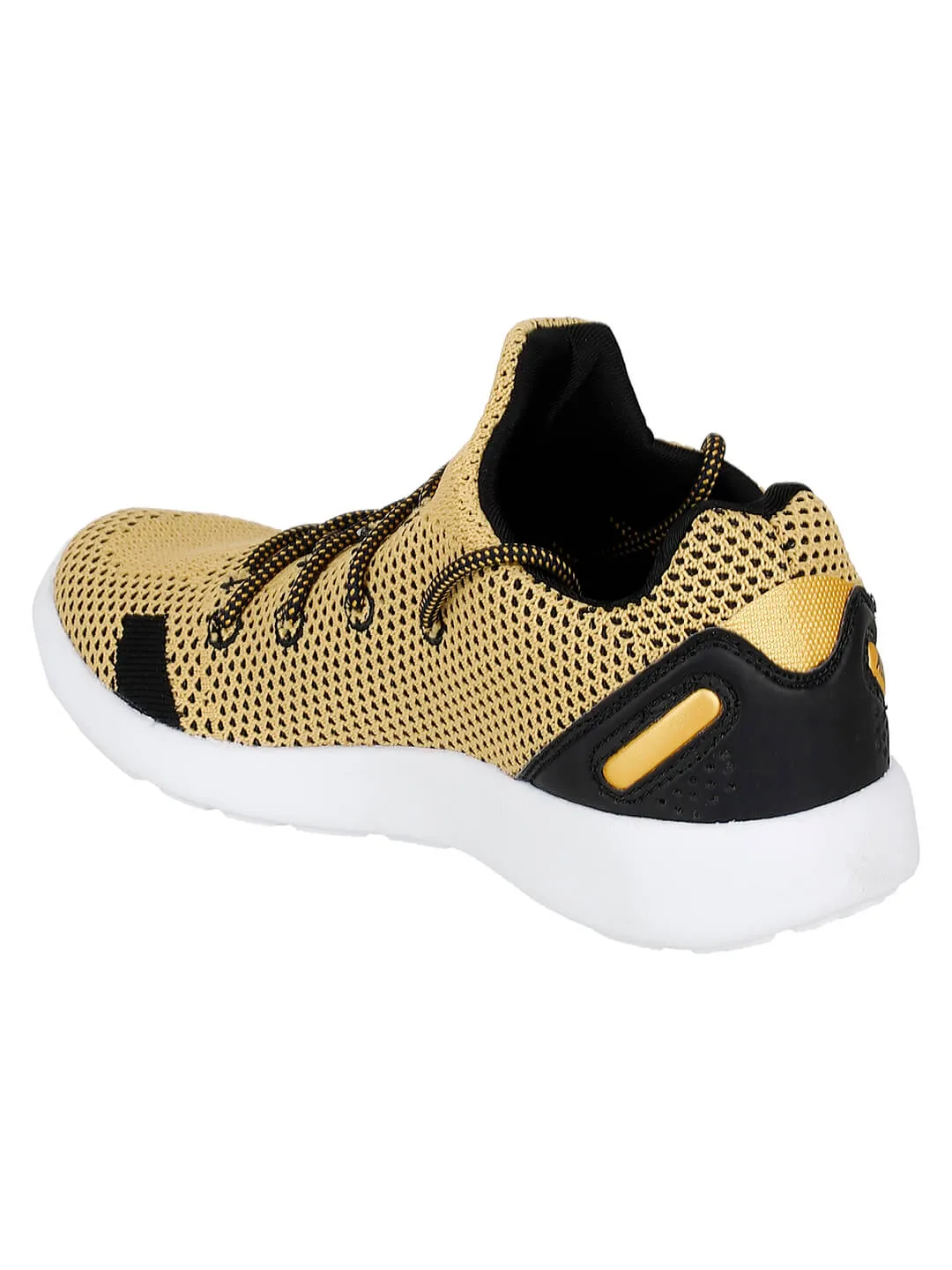 Hummel Knit Style Men Yellow Training Shoes