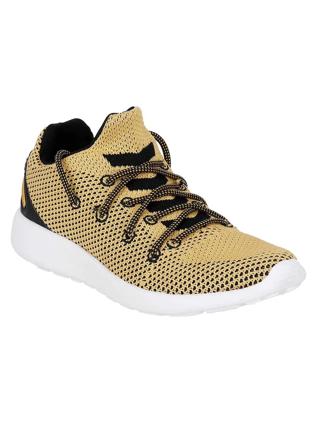 Hummel Knit Style Men Yellow Training Shoes