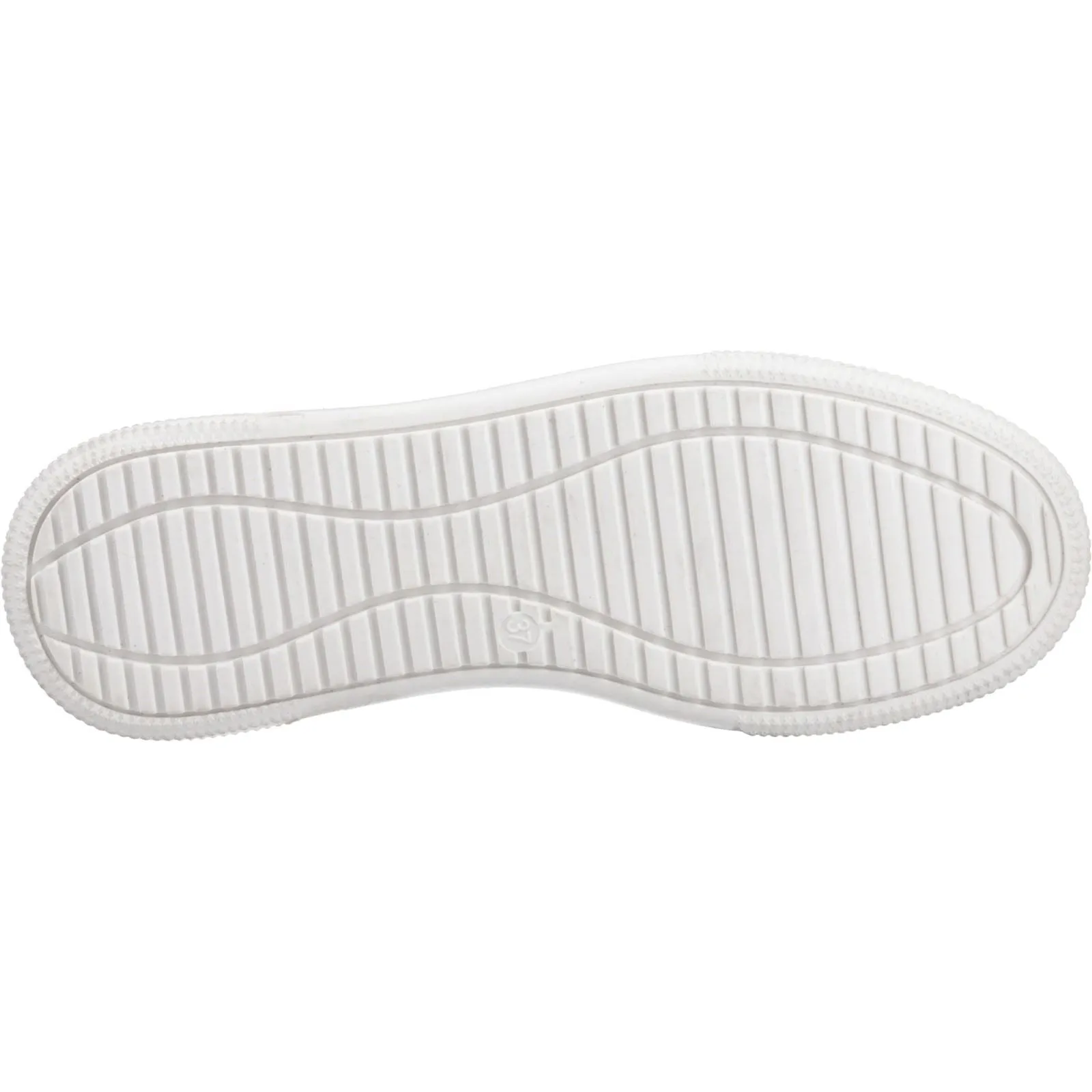 Hush Puppies Martha Leather Women's White Trainers